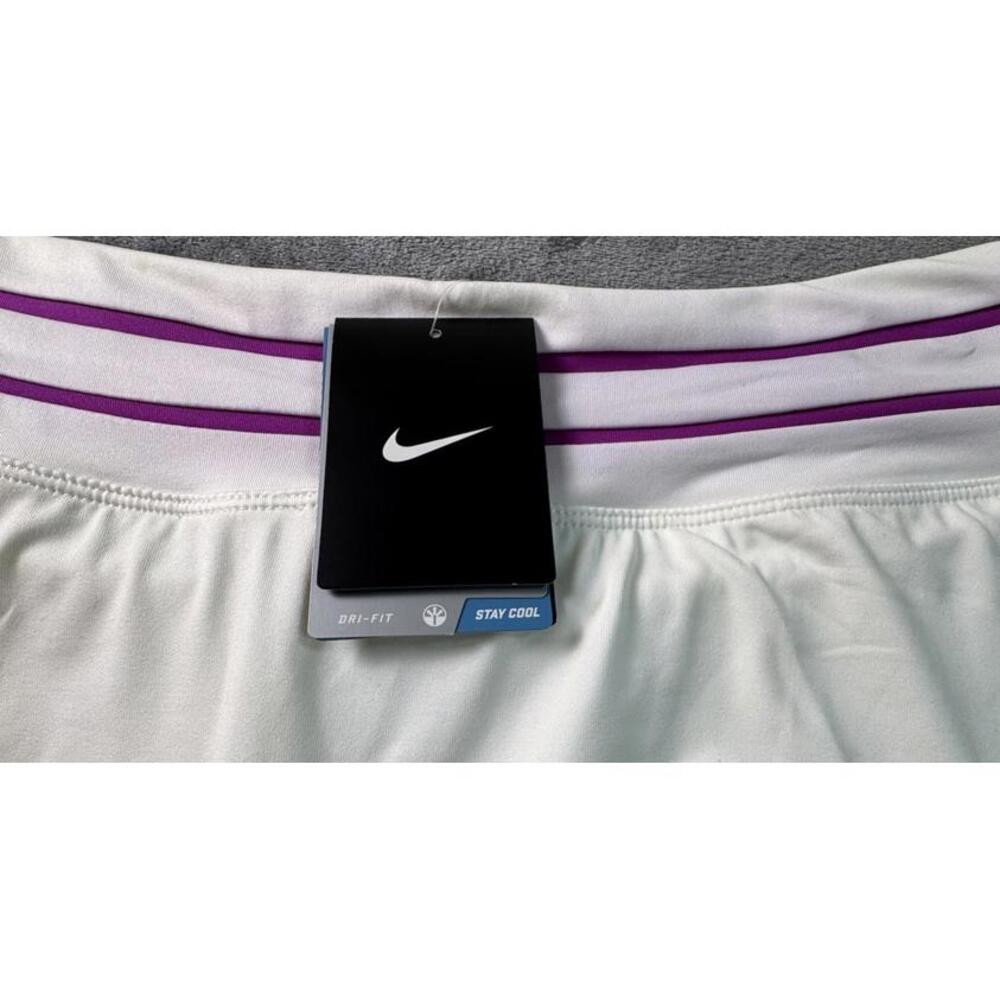 Nike Dri Fit Pleated Tennis Skirt White Women’s Size XL White NWT - Picture 3 of 9